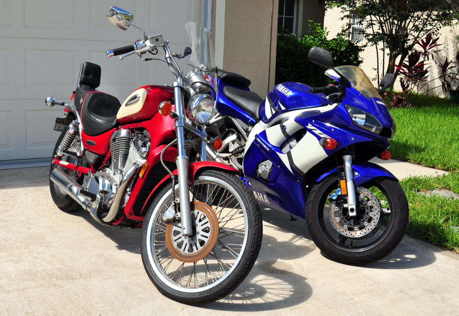 Suzuki Intruder 800 & Yamaha R6 600 motorcycles sold