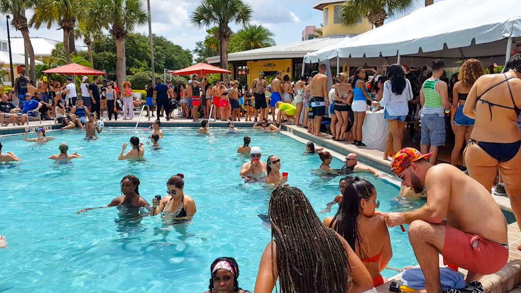 Orlando Salsa Congress pool party
