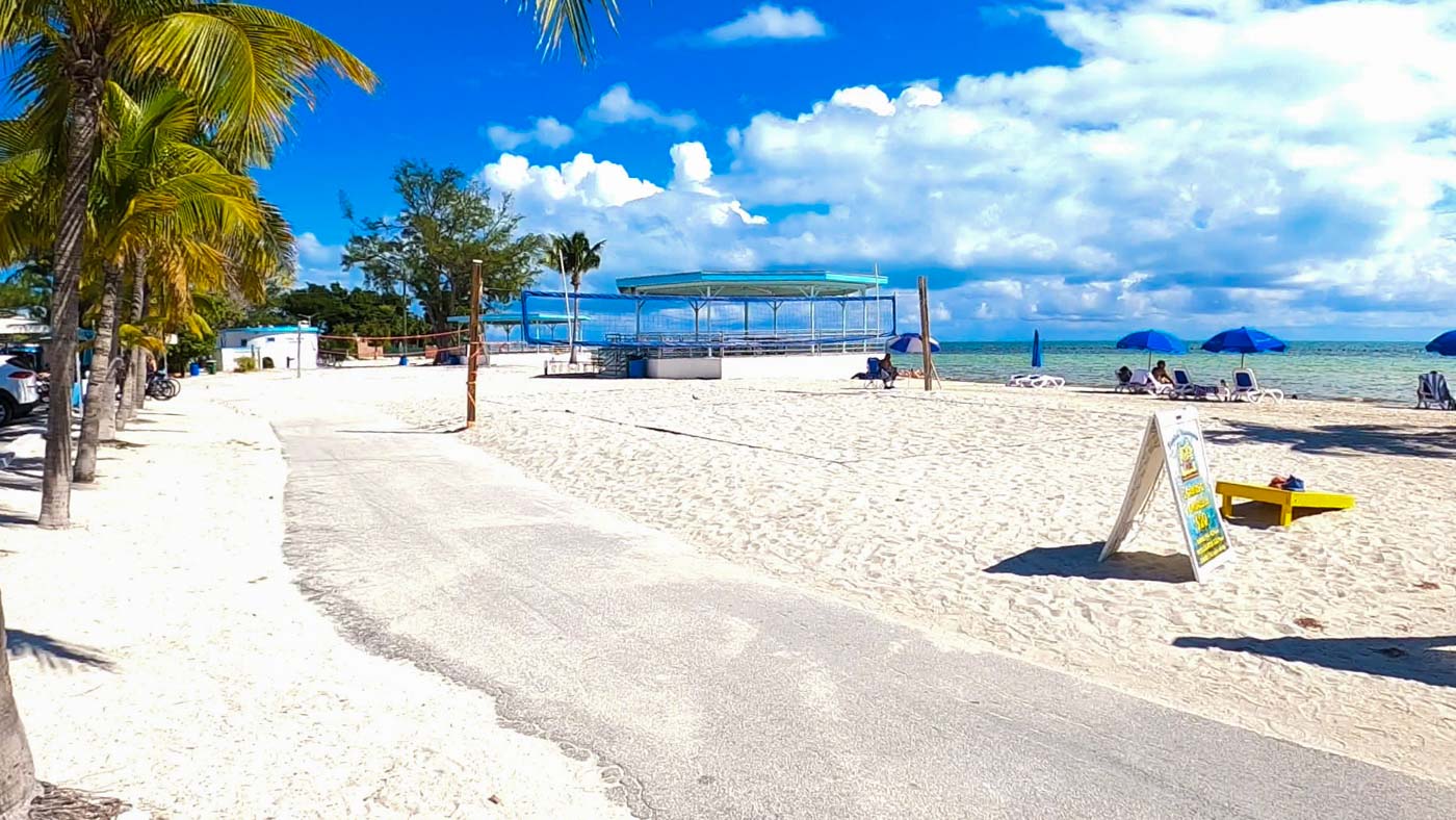 Best free public beach Higgs Beach Key West