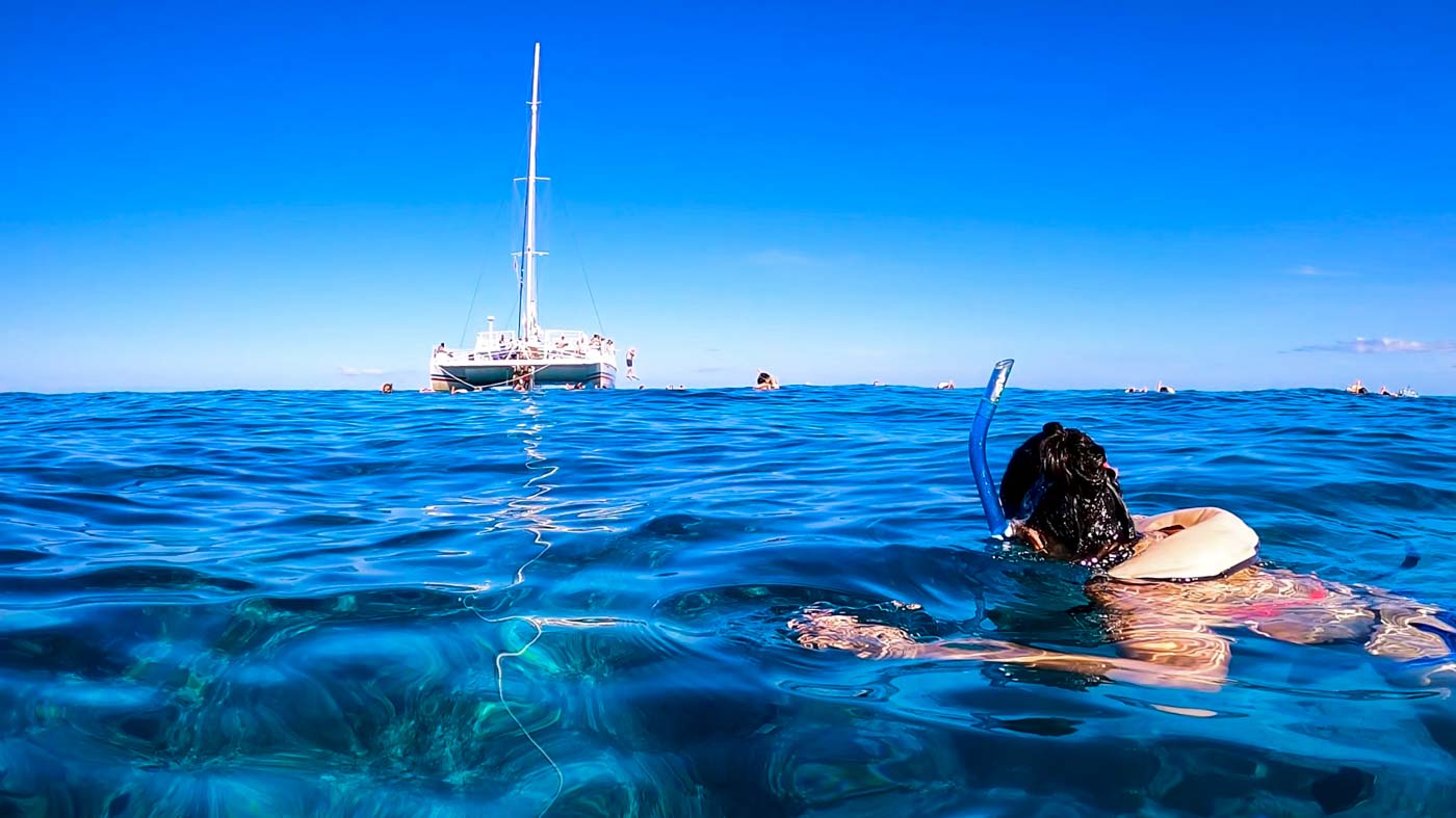 Best snorkeling in Key West catamaran