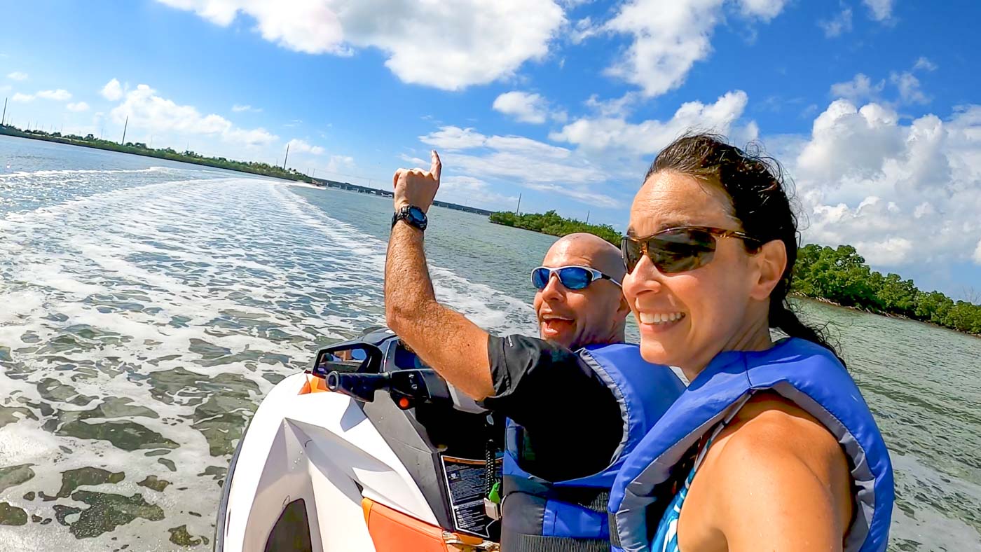 Key West Jet Ski Tour with Our New GoPro!