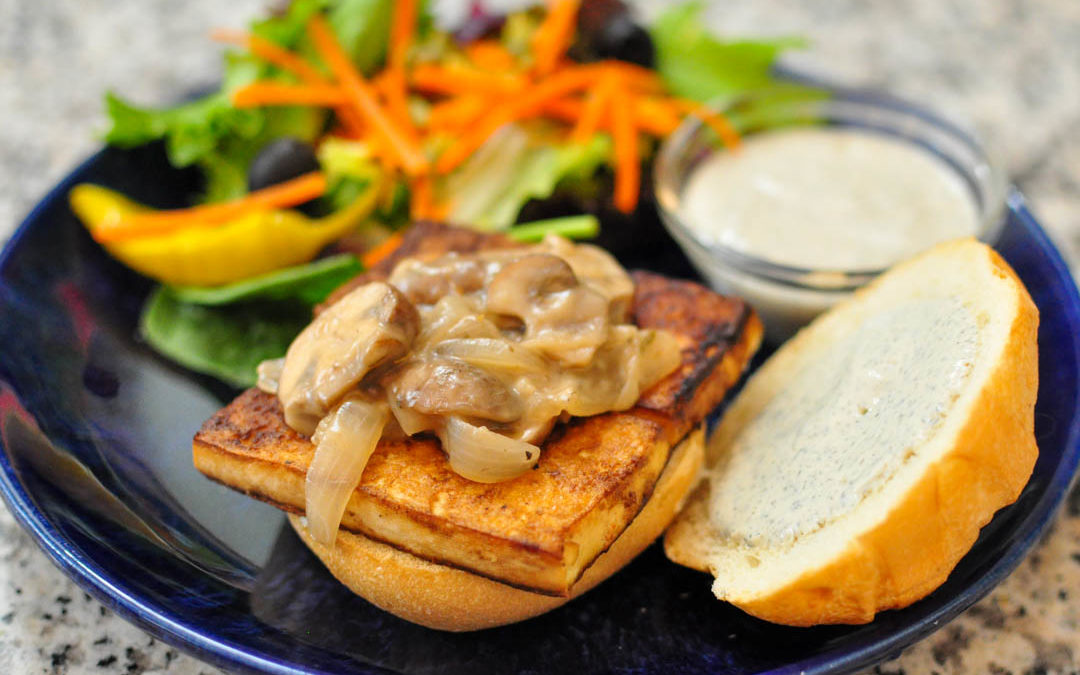 Seared & Smoked Tofu Sliders