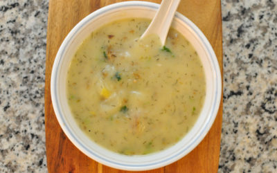 Creamy Vegan Potato Leek Soup Recipe