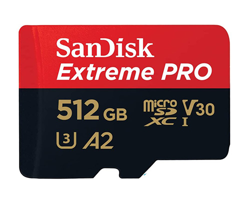 Sandisk MicroSD Extreme Card 256gb