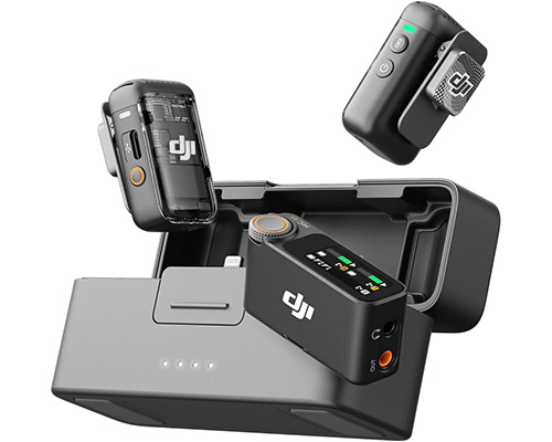 DJI Mic 2 wireless transmitters