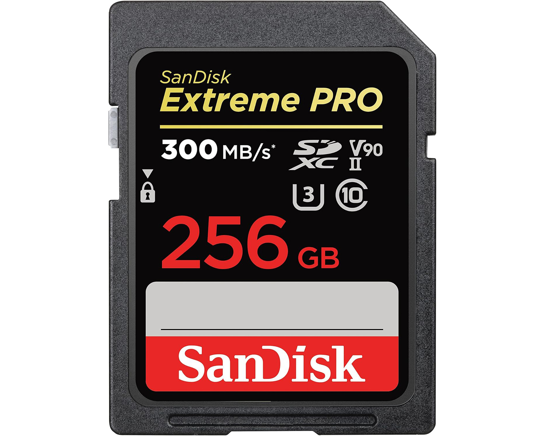 Sandisk v90 SD memory card 256gb